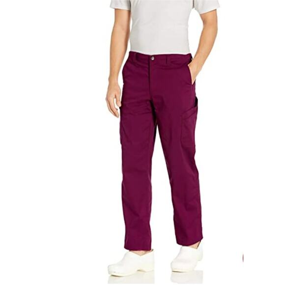 Carhartt Other - Carhartt Men's Wine Straight Leg Short Fit Multi-Cargo Srub Pants Size S